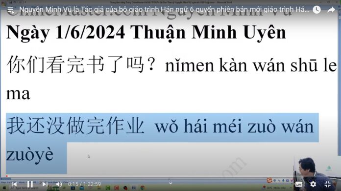 Học tiếng Trung theo chủ đề Tìm hiểu công ty đối thủ Tác giả Nguyễn Minh Vũ