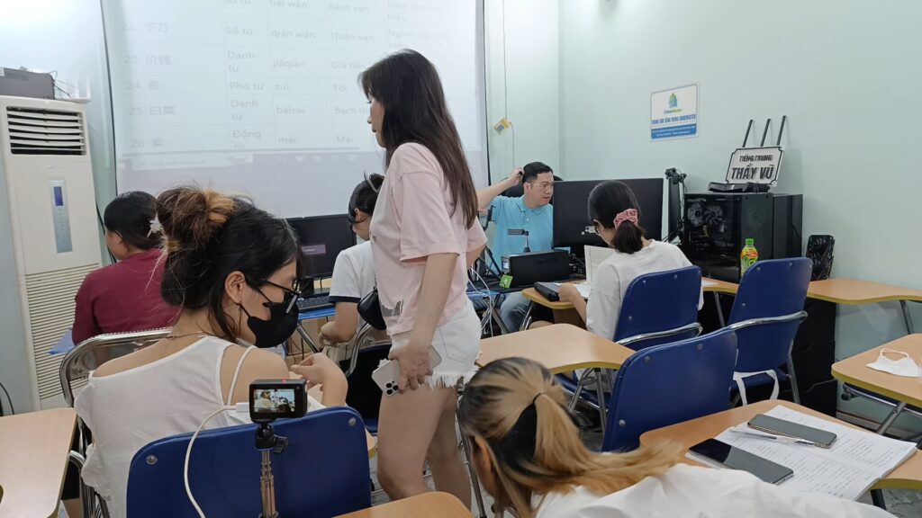 hoctiengtrungonline học tiếng Trung online Thầy Vũ chuyên dạy tiếng Trung online