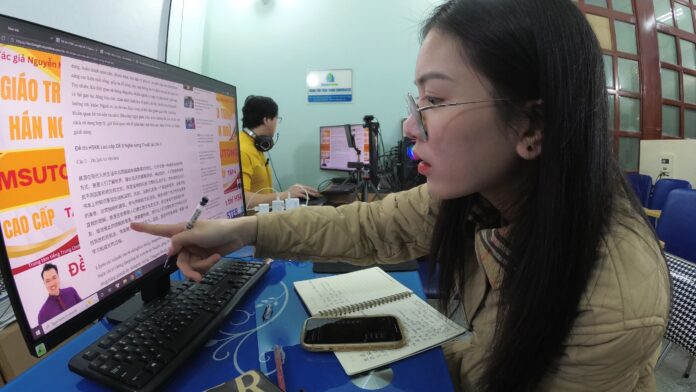 Học tiếng Trung online bài 1 lớp em Thùy Dương 12-12-2025 giáo trình MSUTONG