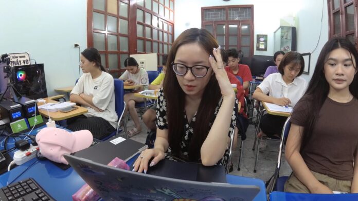 Học tiếng Trung online Thầy Vũ ChineMaster lớp em Bảo Lâm