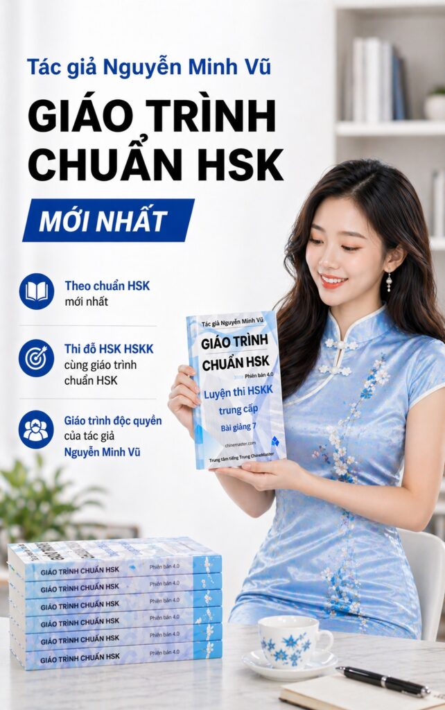 Giáo trình chuẩn HSK giáo trình chuẩn HSKK của tác giả Nguyễn Minh Vũ